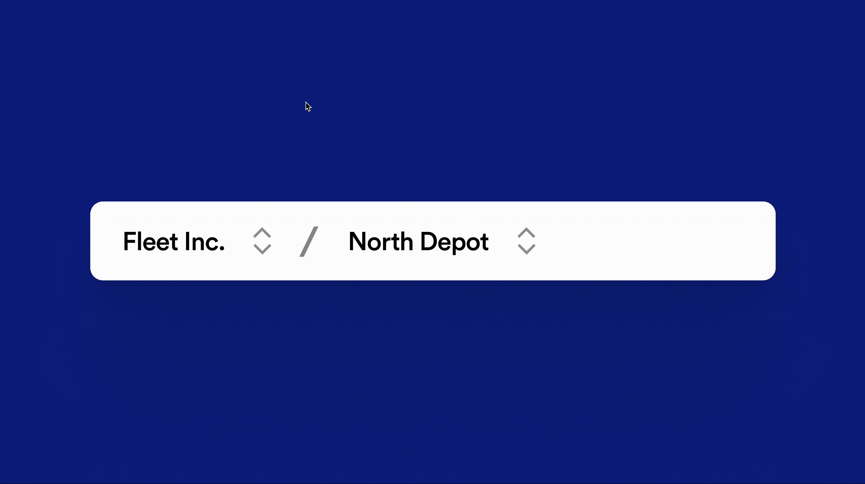 EO Cloud SiteOps homepage showing a site-specific depot view with vehicles, chargers, and energy layout